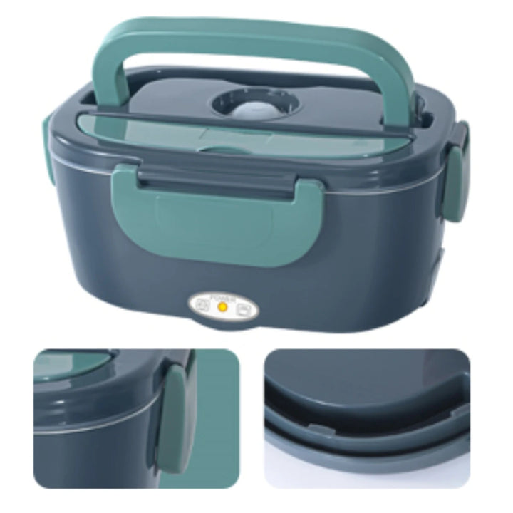 Portable Electric Lunch Box – 60W Fast Heat, 1.5L Stainless Steel